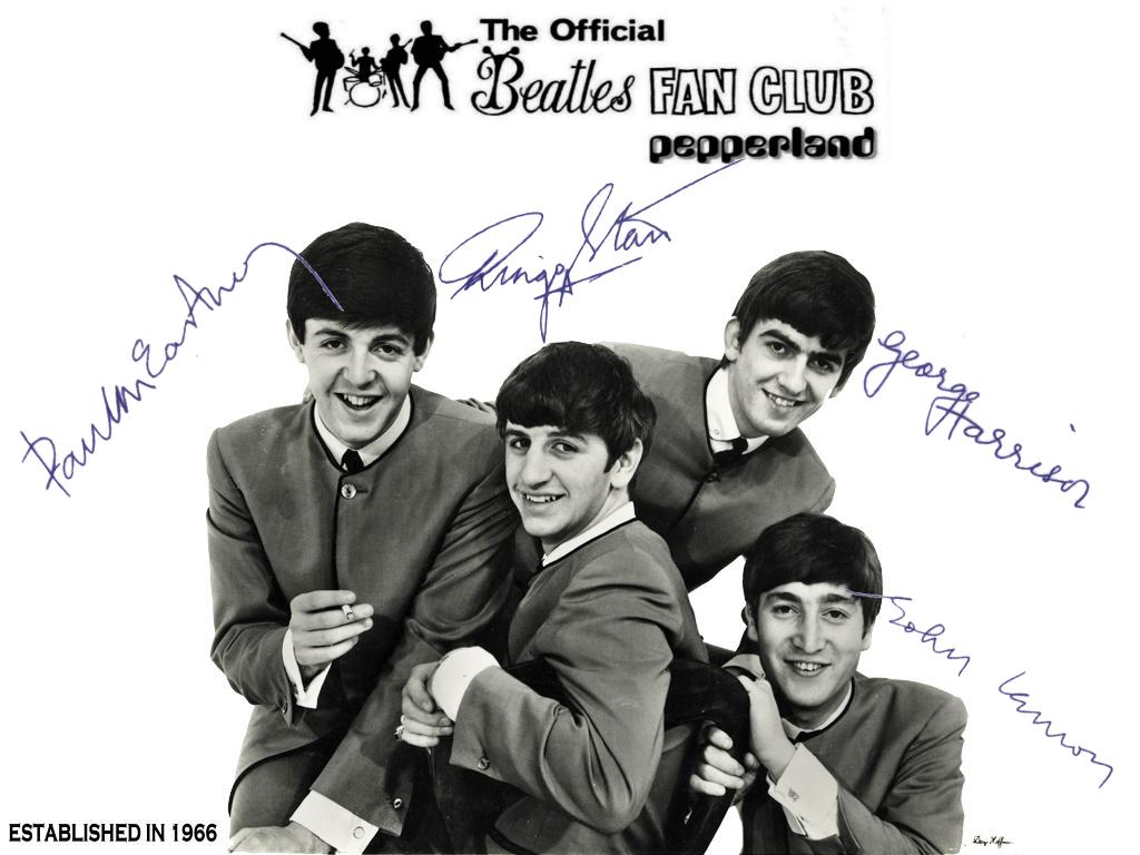 THE OFFICIAL BEATLES FAN CLUB PEPPERLAND
